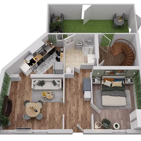 Apartmán Nature & Beauty Hyper-centre Calme & Nature Cognac